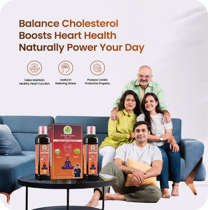 Hridya Mantra Combo - Heart & Cholesterol Care
