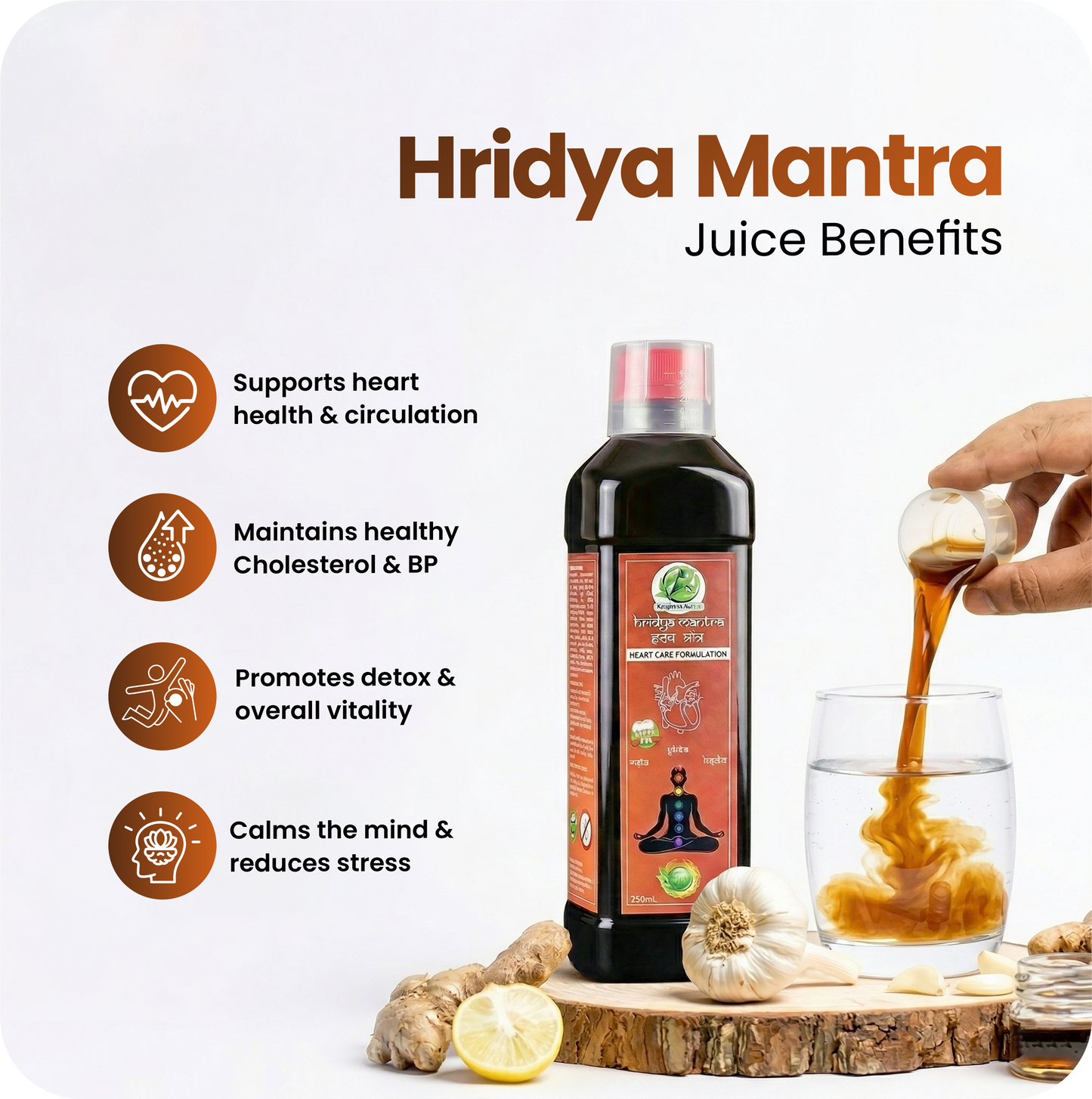 Hridya Mantra Combo - Heart & Cholesterol Care