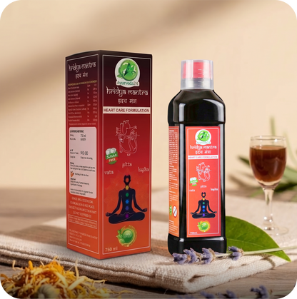 Hridya Mantra-Herbs to Reduce Heart Blockage & High Cholesterol