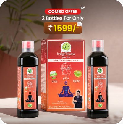 Hridya Mantra Combo - Heart & Cholesterol Care